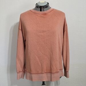 Colsie Women's Peach Crew Neck Sweater